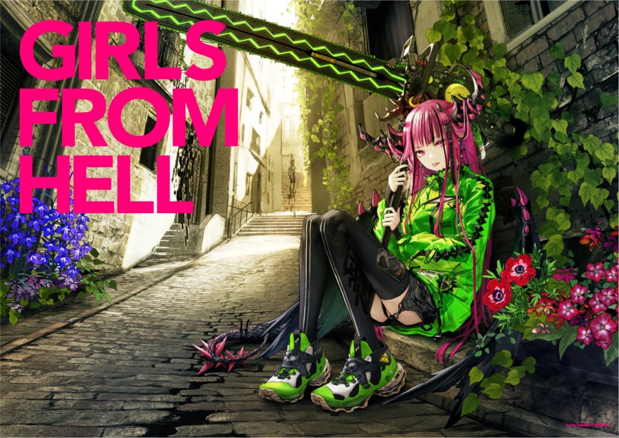 redjuice個展『GIRLS FROM HELL』@ACG_Labo