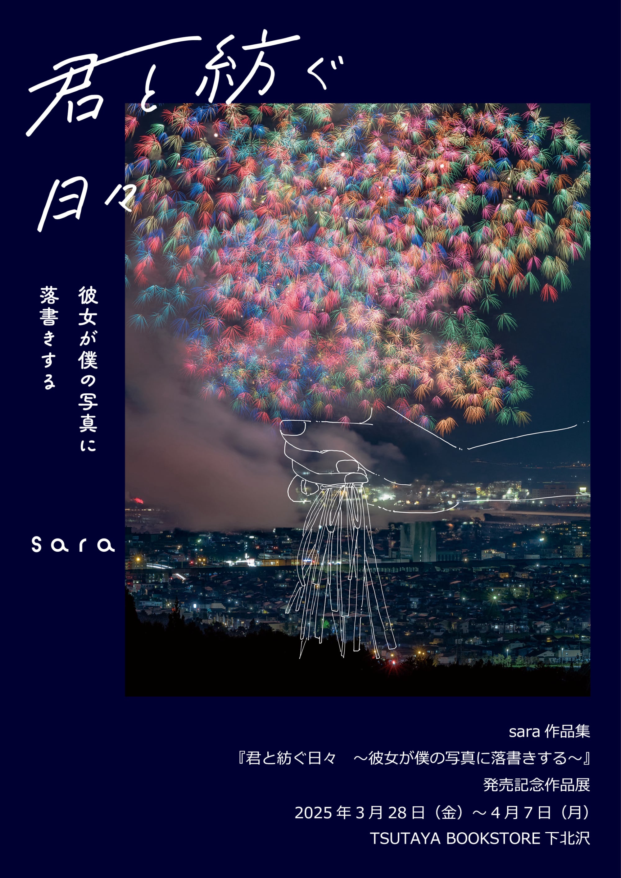 sara作品集『君と紡ぐ日々 〜彼女が僕の写真に落書きする